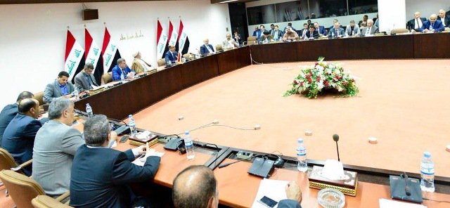 الجبوري يجتمع مع رؤساء الكتل ويدعو للتعجيل بعقد جلسة للبرلمان وتمديد الفصل التشريعي