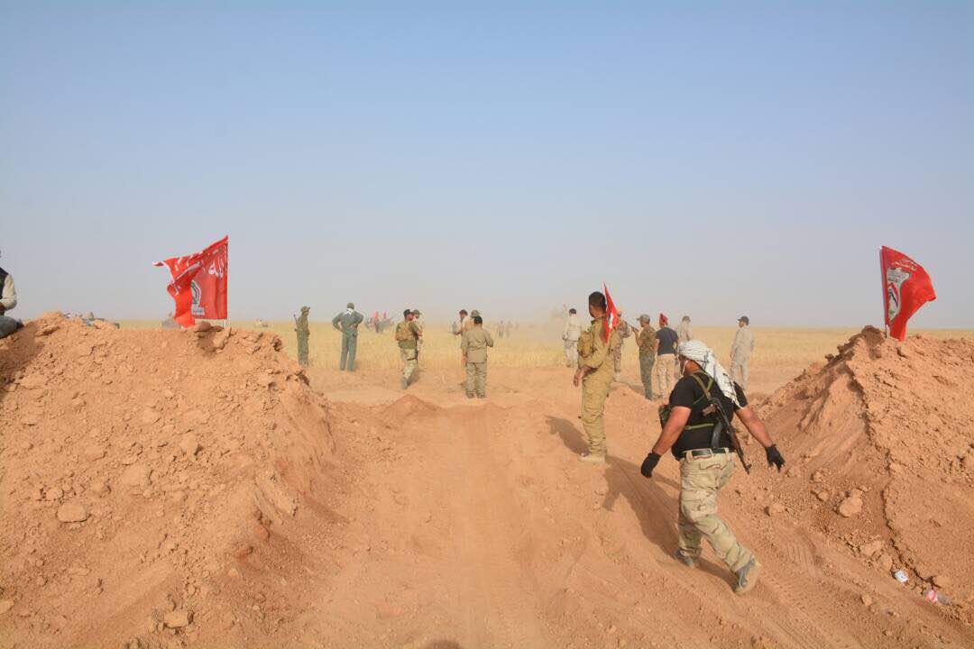 بالصور: لواء الطفوف يحرر (5) قرى غرب الموصل ضمن عمليات محمد رسول الله