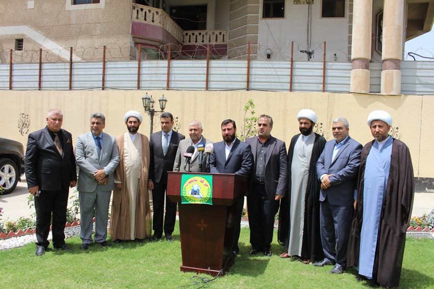 وفد من الوقف الشيعي يلتقي بحركة بابليون المسيحية : اوضحنا للاخوة المسيح ملابسات الفديو المفبرك لسماحة السيد علاء الموسوي