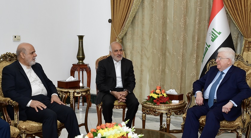 رئيس الجمهورية يستقبل السفير الإيراني