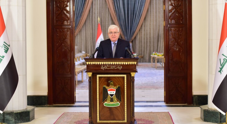 الجبوري يدعو معصوم الى بيان موقفه من وحدة العراق