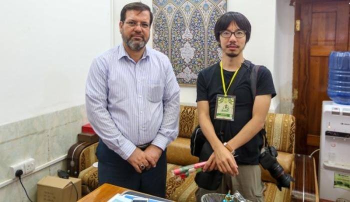صحفي ياباني : شخصية الإمام علي (عليه السلام) الانسانية ندرسها بمادة التاريخ العالمي بالأكاديمية اليابانية