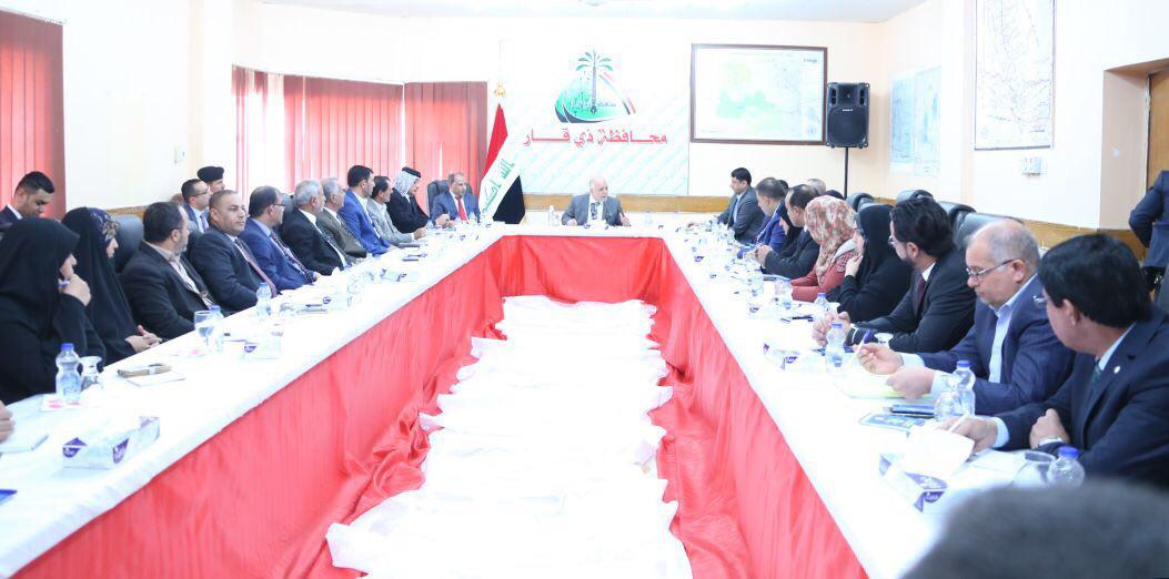 العبادي من ذي قار: العالم اصبح يثق باقتصادنا والازمة المالية اثرت على الاوضاع