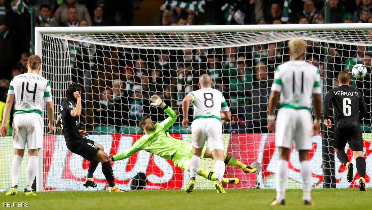 سان جيرمان يستعرض عضلاته بخماسية أمام سيلتيك الاسكتلندي