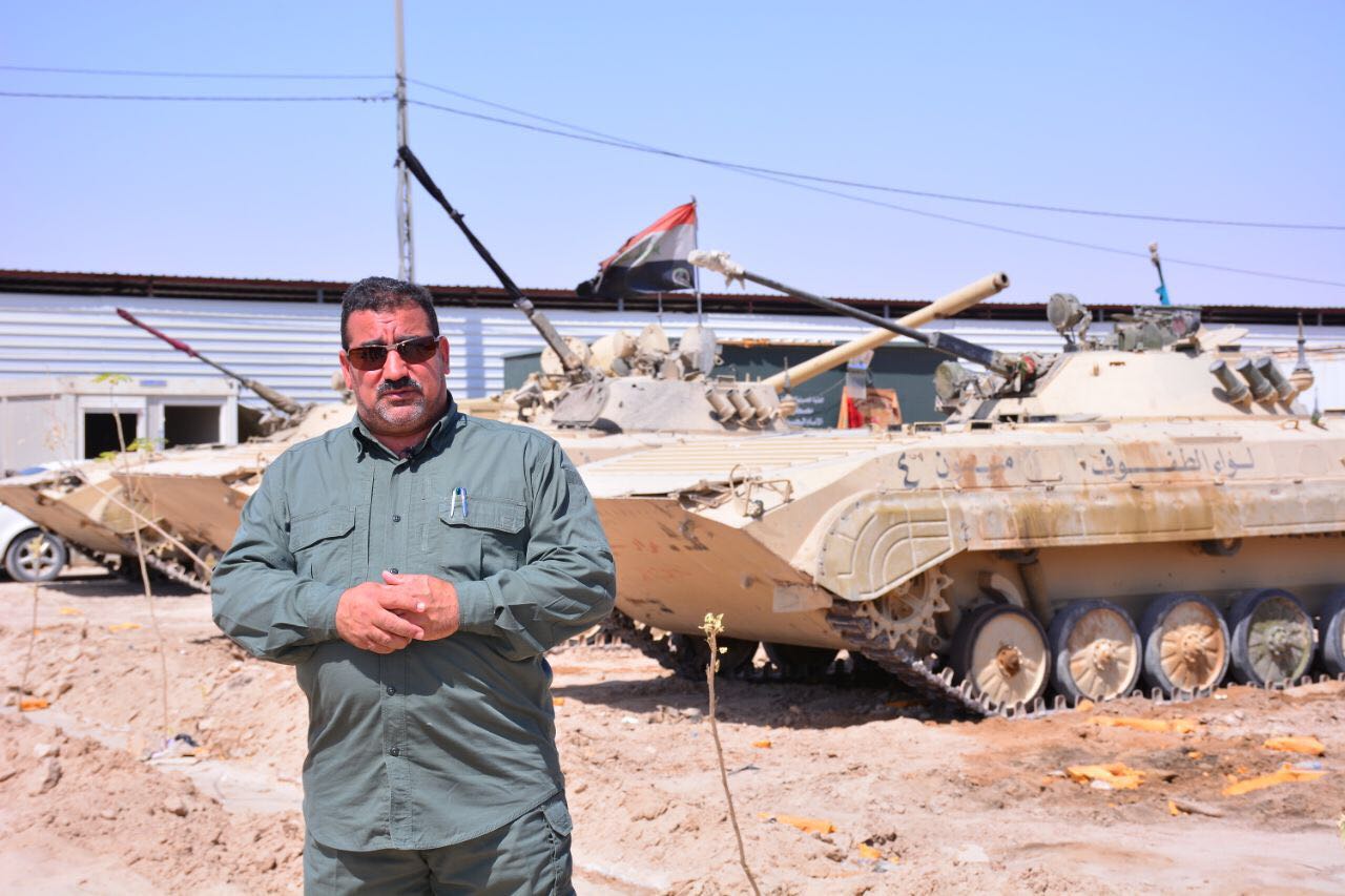 قائد عمليات الحشد في الانبار: باشرنا بانشاء ساتر امني بعد ناحية عكاشات باتجاه القائم وراوه