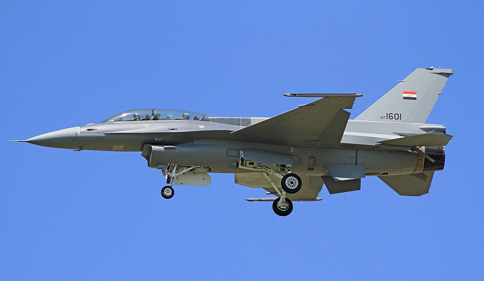 طائرات الـ F16 العراقية تنفذ ضربات جوية في الحويجة