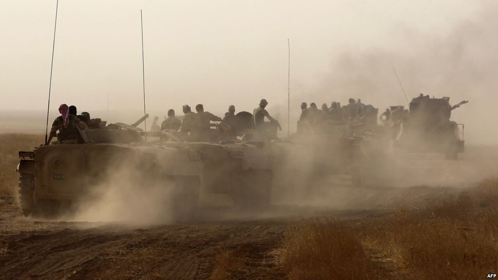 القوات العراقية تتقدم داخل قضاء الشرقاط