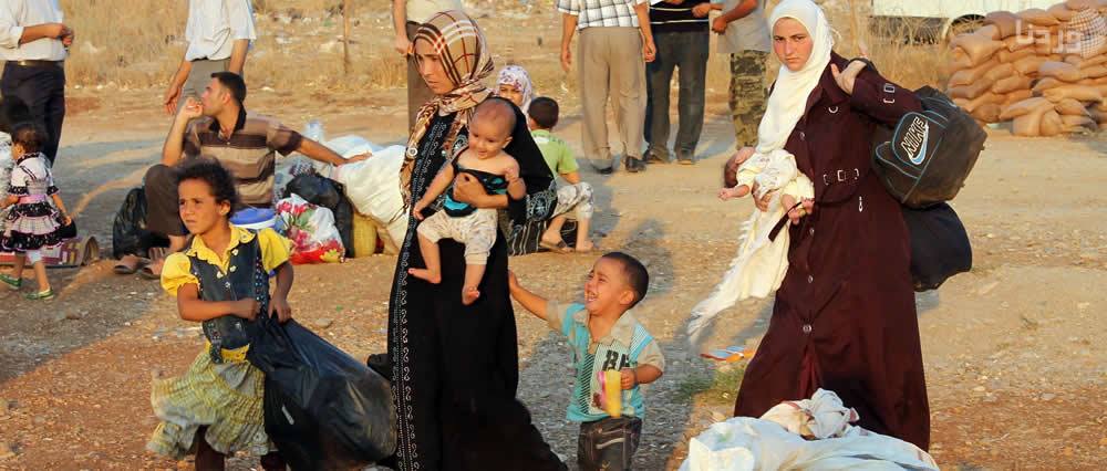 بالصور : العوائل النازحة تعود الى تكريت