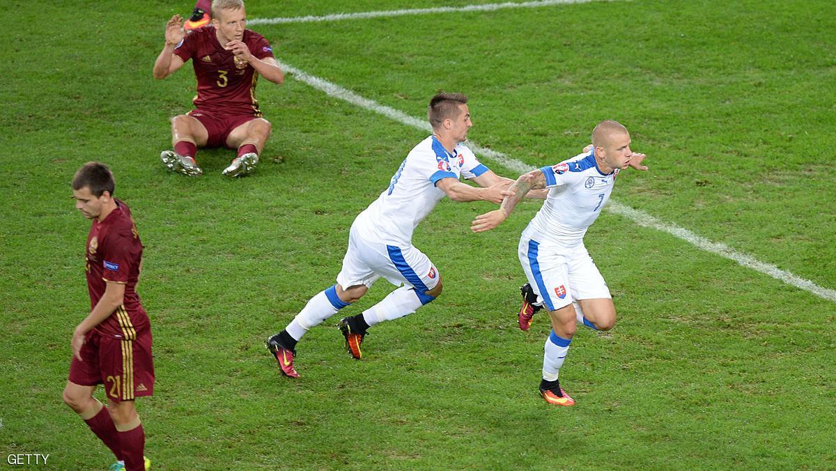 سلوفاكيا تعمق جراح روسيا في "أمم أوروبا"