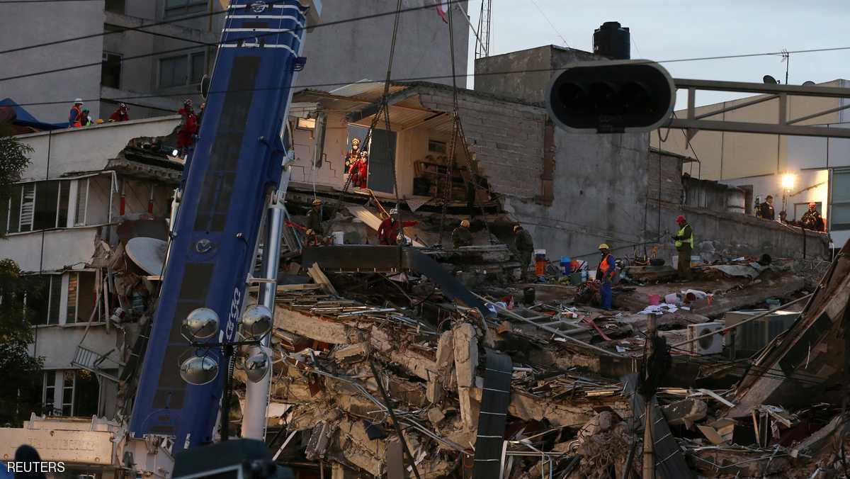 زلزال جديد يضرب المكسيك