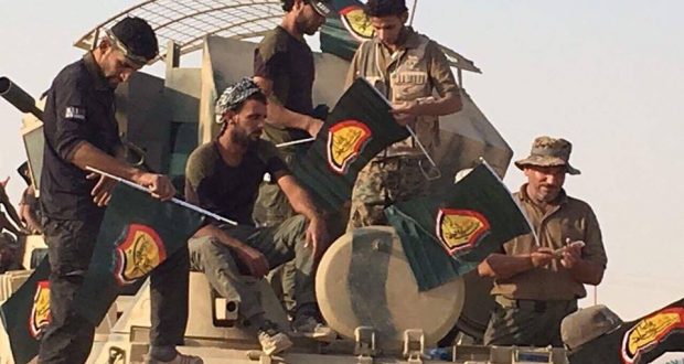 لواء علي الاكبر يصل قرية "الحلوة الوسطى" في قاطع الزاب