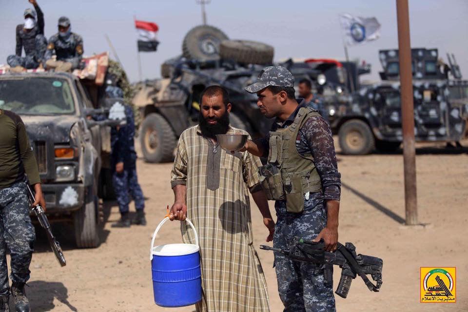 الايجاز العسكري لقوات الحشد الشعبي بعمليات تحرير الحويجة