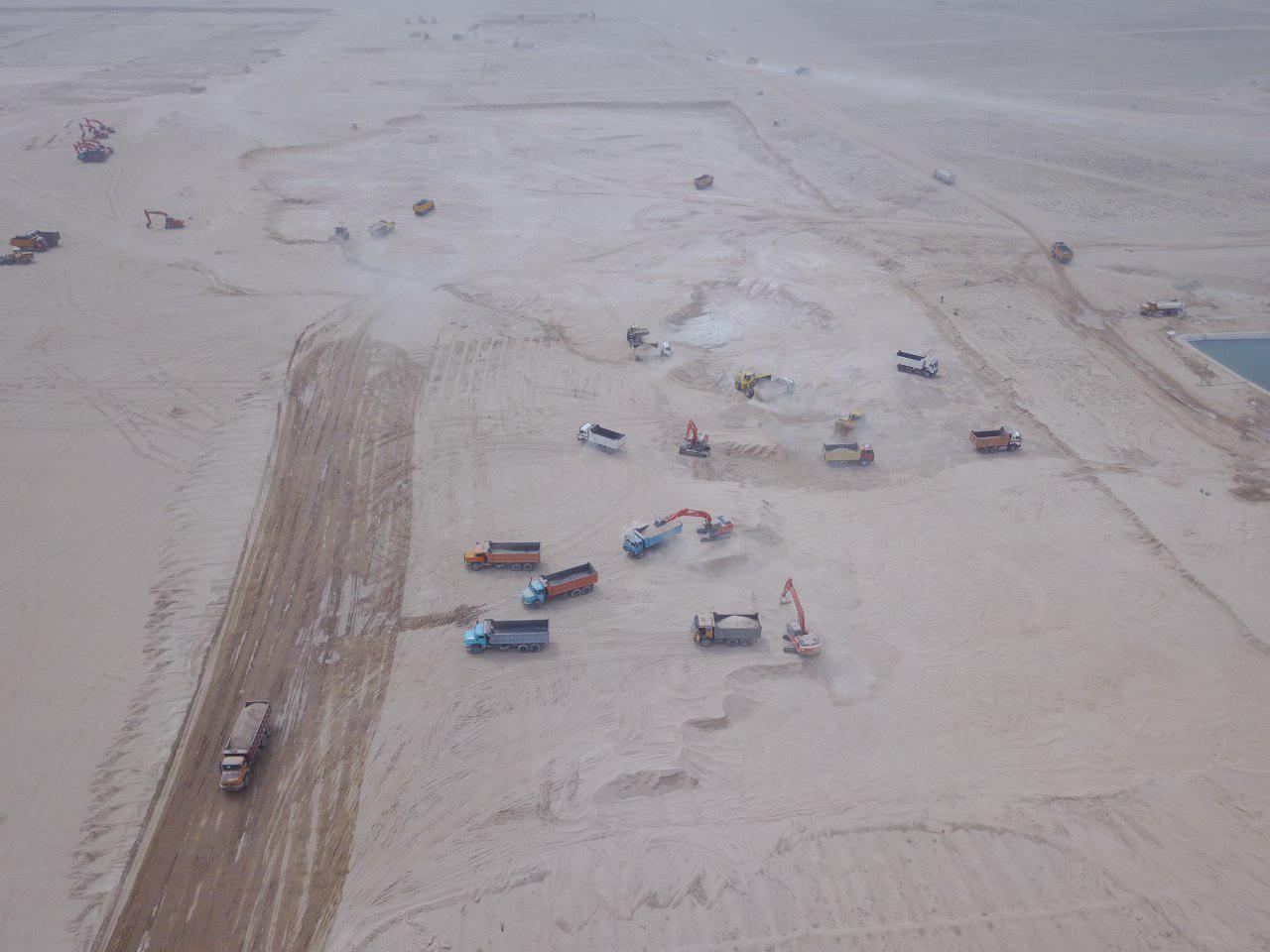 بالفيديو.. آخر الانجاز في مطار كربلاء الدولي