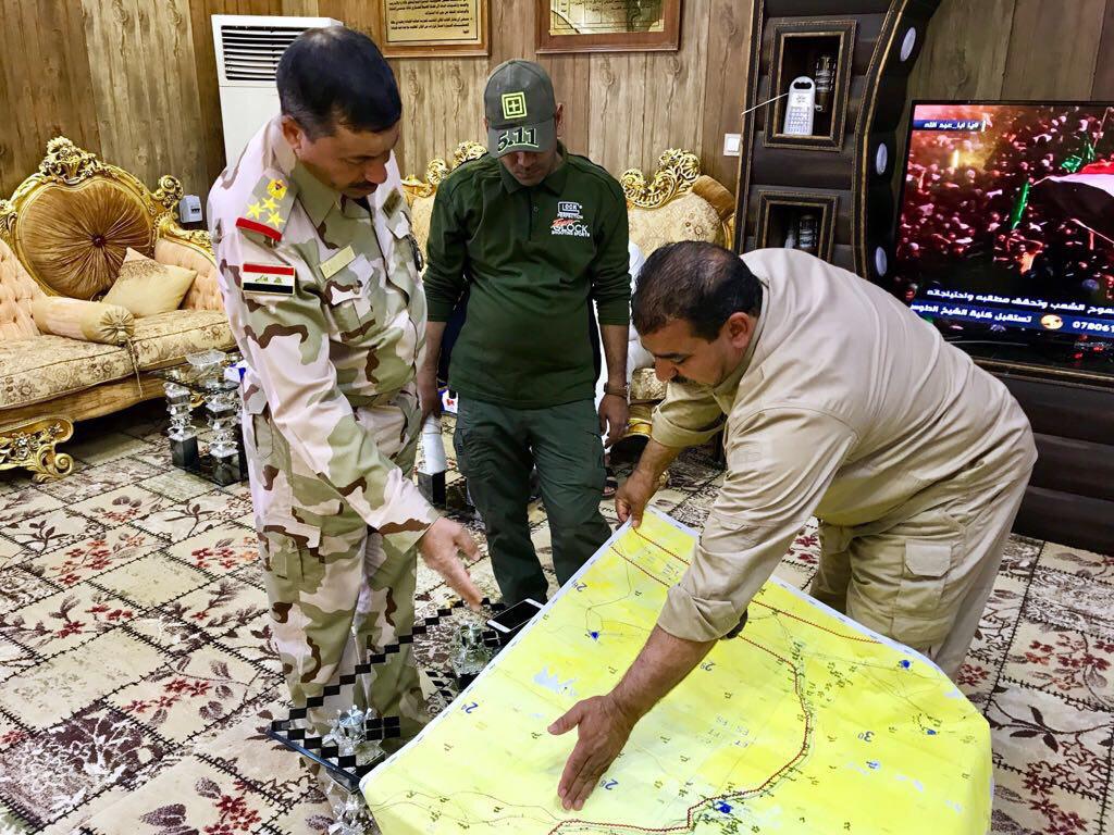 الجيش العراقي والحشد الشعبي يعلنان تأمين الطريق الدولي الرابط بين بغداد والاردن