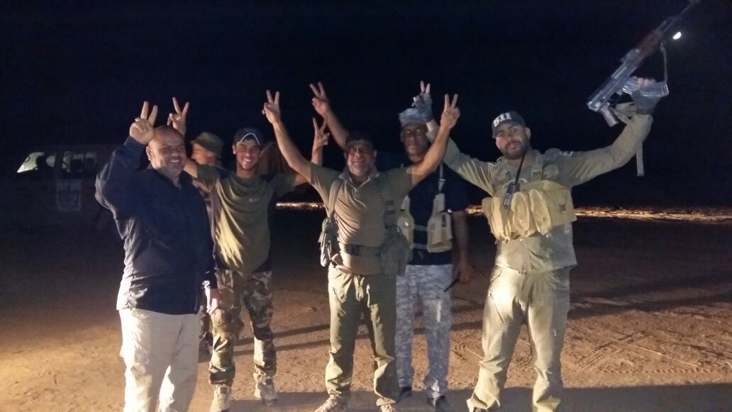 بالصور.. لواء الطفوف يصد هجوم لداعش على الحدود العراقية السورية