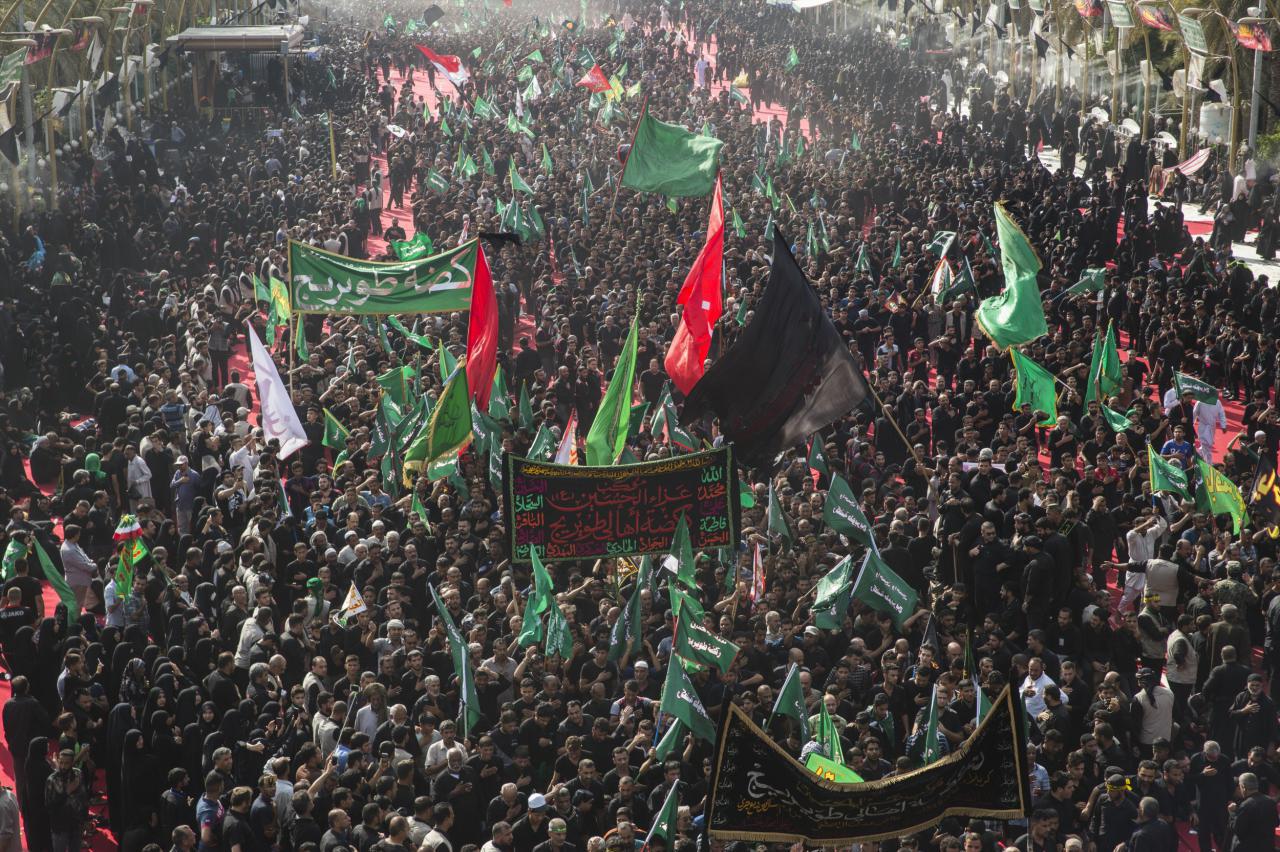 انطلاق ركضة طويريج الخالدة في كربلاء