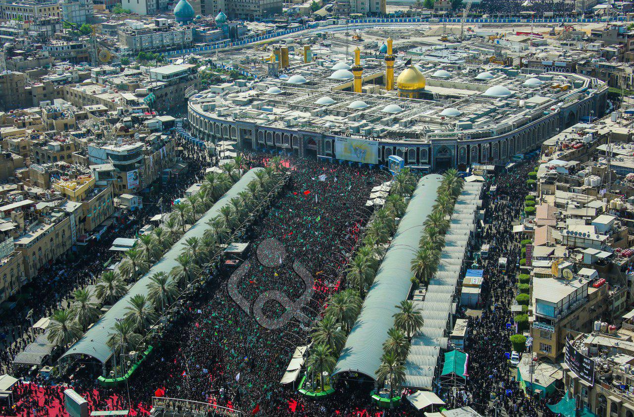 من الجو .. اكثر من 3 ملايين زائر ينهون "ركضة طويريج" (مصور)