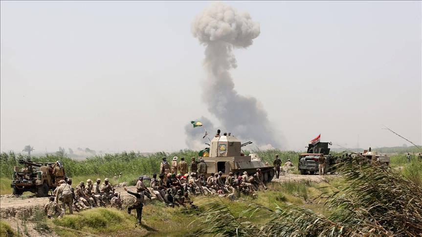 لواء علي الاكبر يفجر عجلتين مفخختين لداعش على مشارف ناحية الفتحة غرب الحويجة