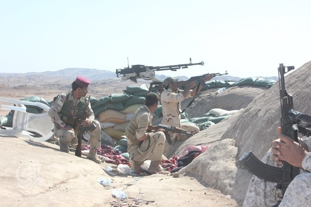 الحشد الشعبي يسيطر على القمة الجبلية لتلال حمرين جنوب غرب الحويجة