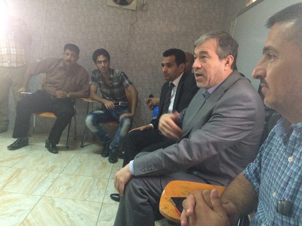 وزير الكهرباء يتذمر من حكومة كربلاء لعدم تعاونها في شان اتمام نقل الطاقة الخاص بمحطة الخيرات(مصور)