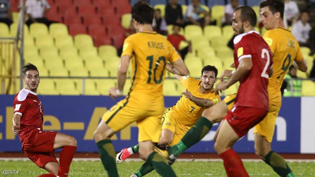 سوريا تتعادل مع أستراليا وتحافظ على "حلم المونديال"