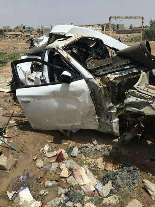 حادث مروري مروع يودي بحياة ضابطين من الجنسية والامن الوطني