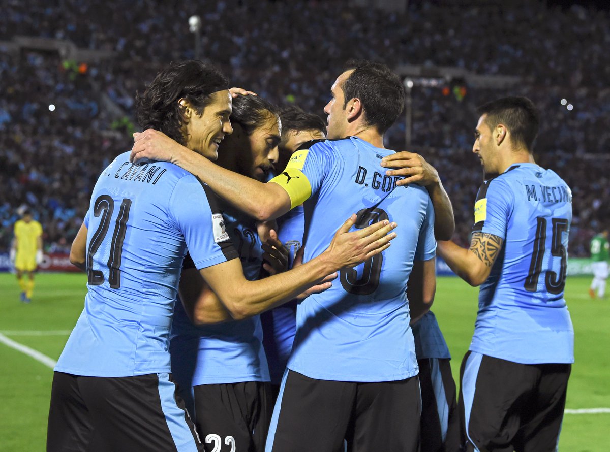 أوروجواي تسحق بوليفيا برباعية