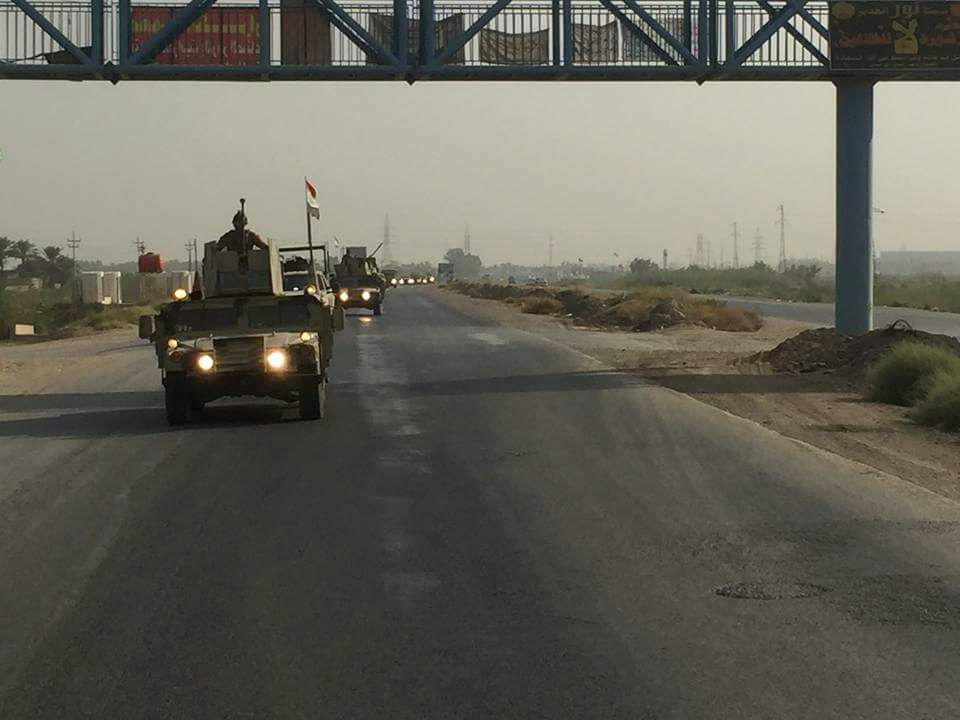بالصور.. القوات الامنية تنطلق باتجاه غرب الانبار للمشاركة بتحرير راوه والقائم