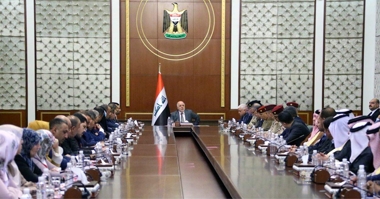 العبادي: لن نستخدم جيشنا ضد شعبنا الكردي ومن واجبنا الحفاظ على وحدة العراق