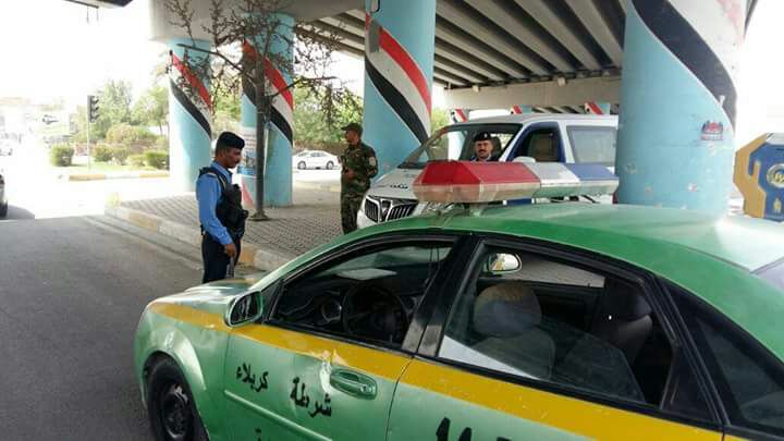 اعتقال 44 مطلوباً بينهم سراق تم ضبطهم متلبسين بالجرم المشهود في كربلاء