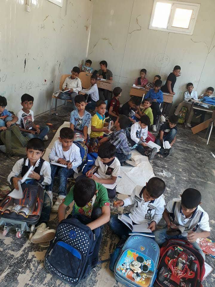 بالصور :واقع المدارس الحكومية في كربلاء (حي الزهور نموذجا)