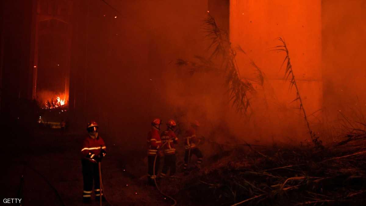 البرتغال تحترق .. وعشرات القتلى (صور)