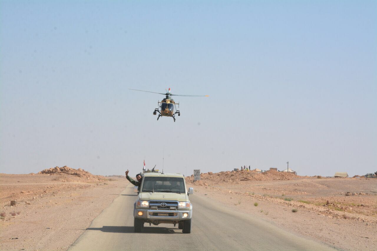 بالصور.. الحشد الشعبي ينهي استعداداته وينتظر ساعة الصفر لتحرير القائم الحدودية