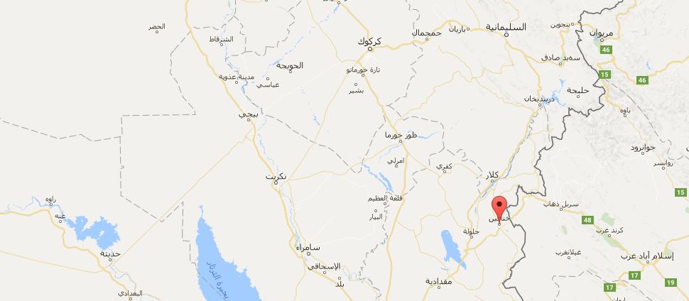الحشد الشعبي "يطهّر" خانقين شمال ديالى