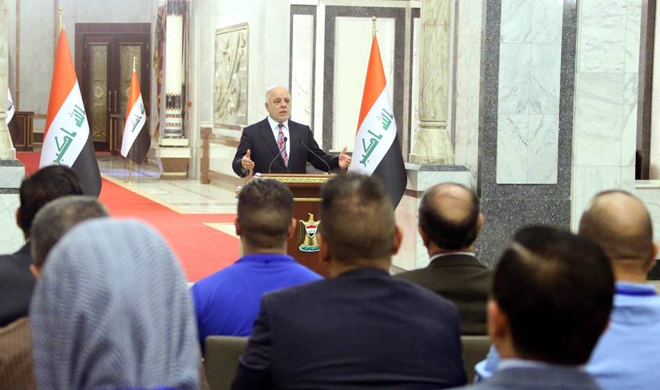 العبادي: "الاستفتاء" انتهى وأصبح من الماضي