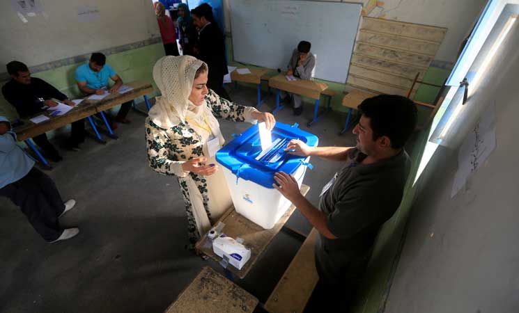 مفوضية كردستان تقرر تعليق اجراءات عملية الانتخابات