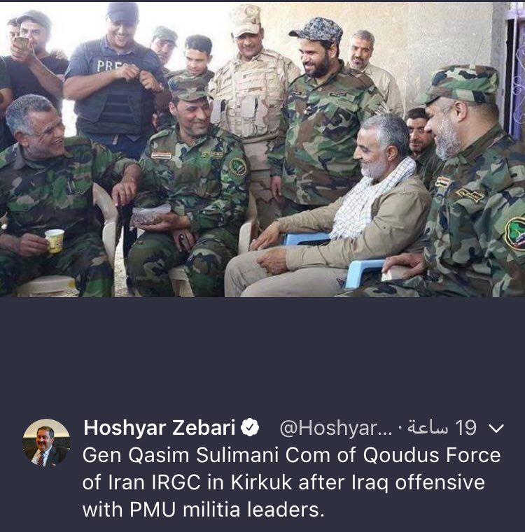 بالصورة.. حمى التدليس الاعلامي تصل الى هوشيار زيباري