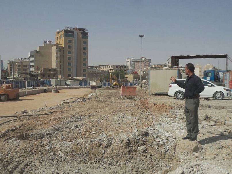 كربلاء: تهيأ (30) ألف متر مربع لخدمة الزائرين في زيارة أربعينية الإمام الحسين عليه السلام القادمة (مصور)