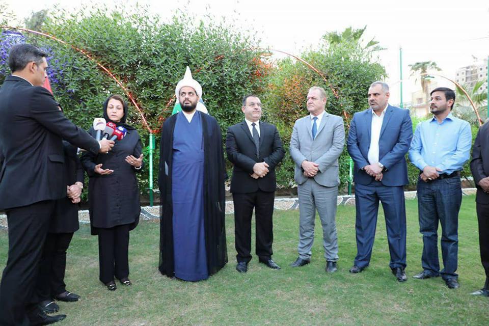 بالصور:الخزعلي يلتقي وفدا كرديا ويدعو الحكومة لصرف رواتب البيشمركة الذين رفضوا رفع السلاح بوجه قوات الحكومة العراقية