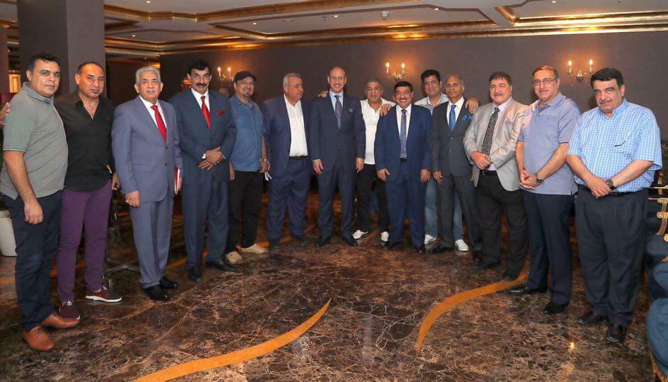 صحيفة رياضية عراقية تكرم نجوم الرياضة العراقية المتواجدين في الدوحة