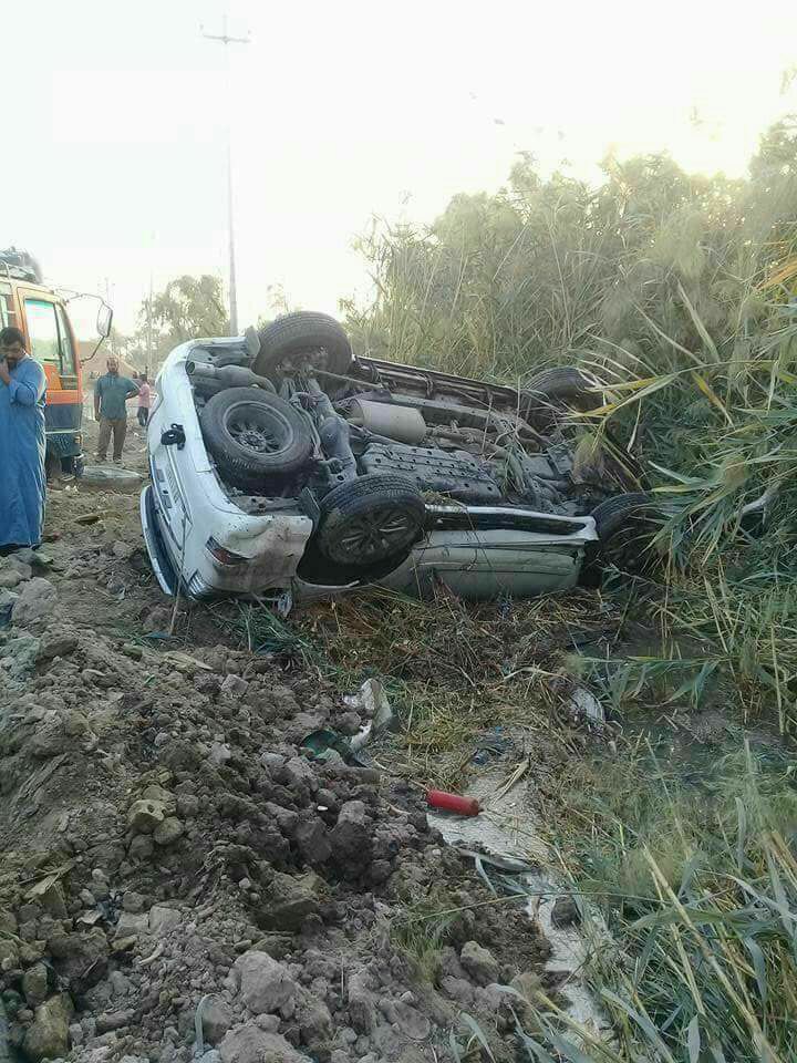 بالصور:حادث مروري مروع يؤدي بمصرع(5) طلاب جامعيين