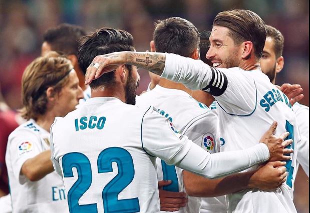 بالفيديو.. ريال مدريد يكتسح ايبار بثلاثية نظيفة