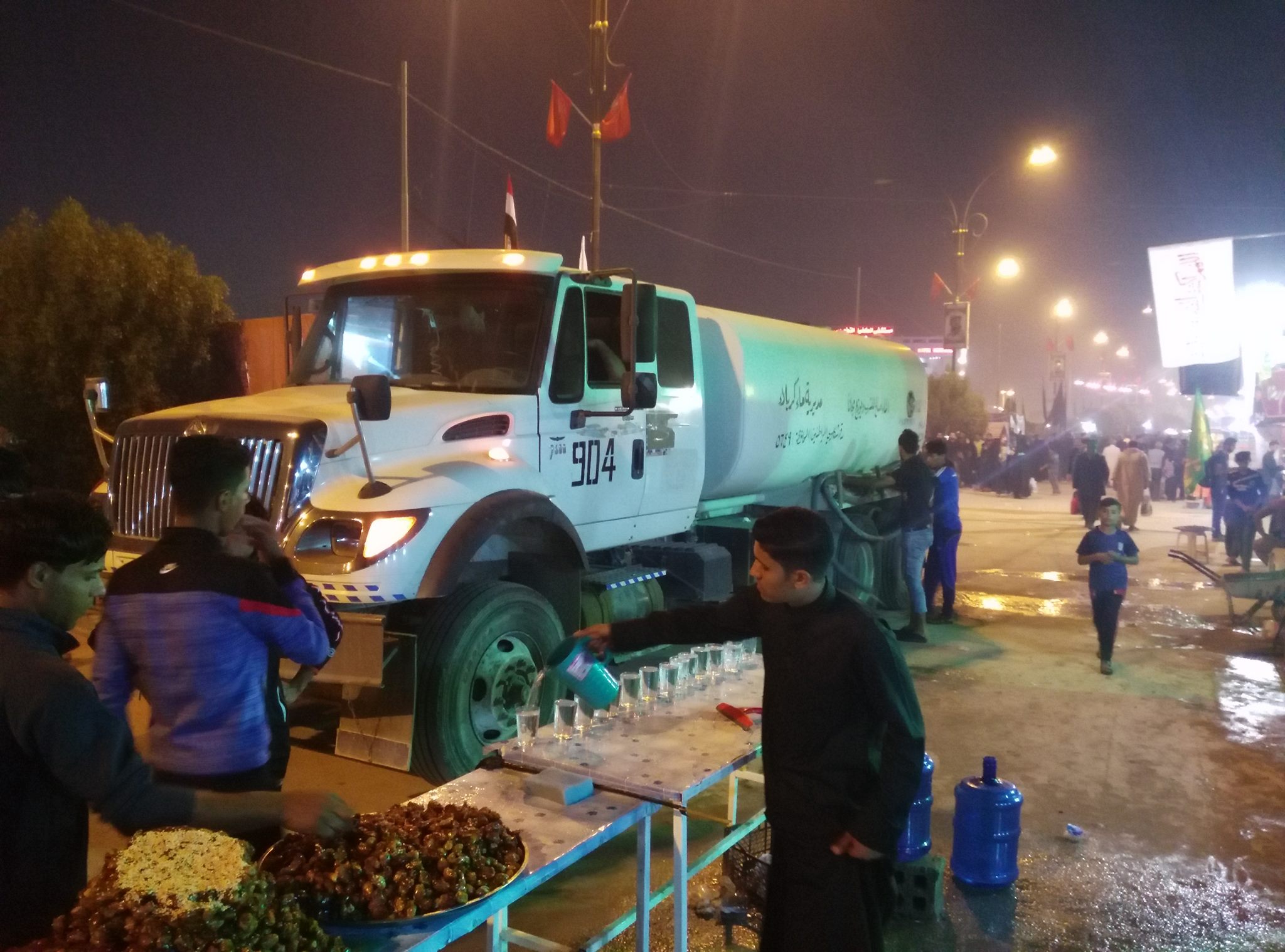 هذه خطة مديرية ماء كربلاء المقدسة الخاصة بزيارة الأربعين