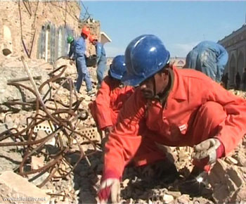 حملة اعمار سريعة للعتبة العسكرية وافتتاح المدخل الغربي للحرم الشريف