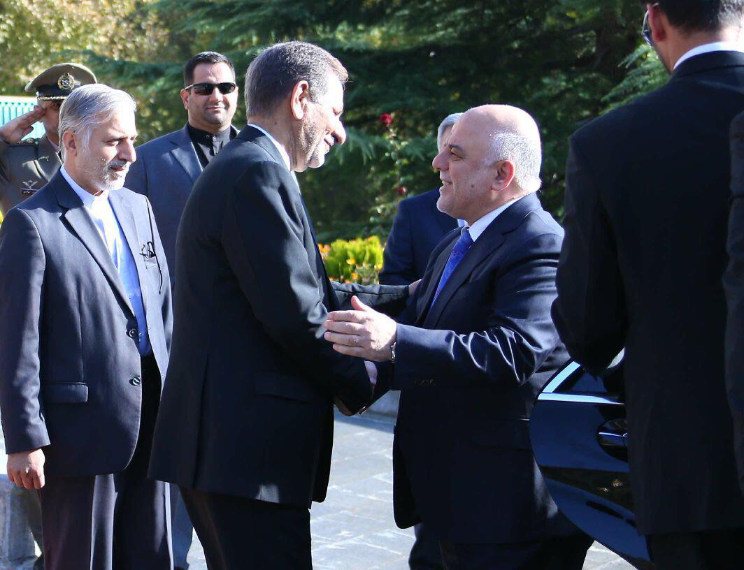 بالصور.. نائب الرئيس الايراني يستقبل الرئيس العبادي