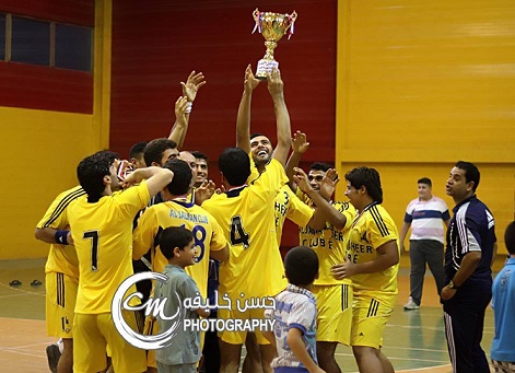 نادي الجماهير يحرز بطولة محمد عباس لكرة اليد