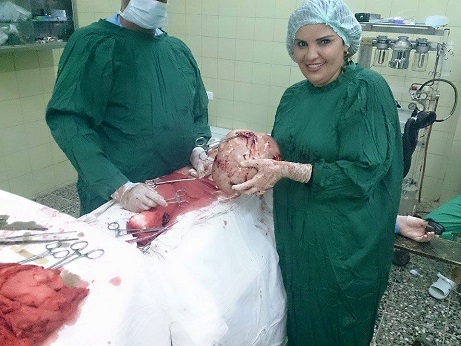 نجاح طبيبة عراقية في رفع ورم نادر في مستشفى بغداد التعليمي