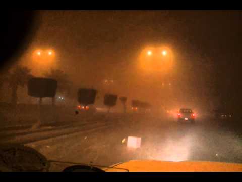 عاصفة ترابية شديدة تضرب صلاح الدين