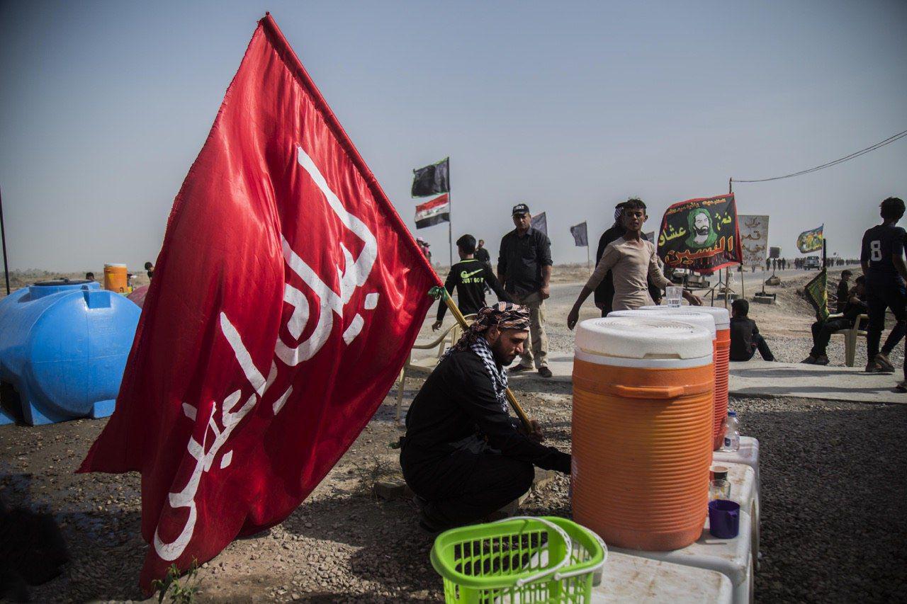 المواكب الحسينية في محافظات الجنوب خدمات متنوعة وعطاء مستمر طيلة زيارة الاربعين