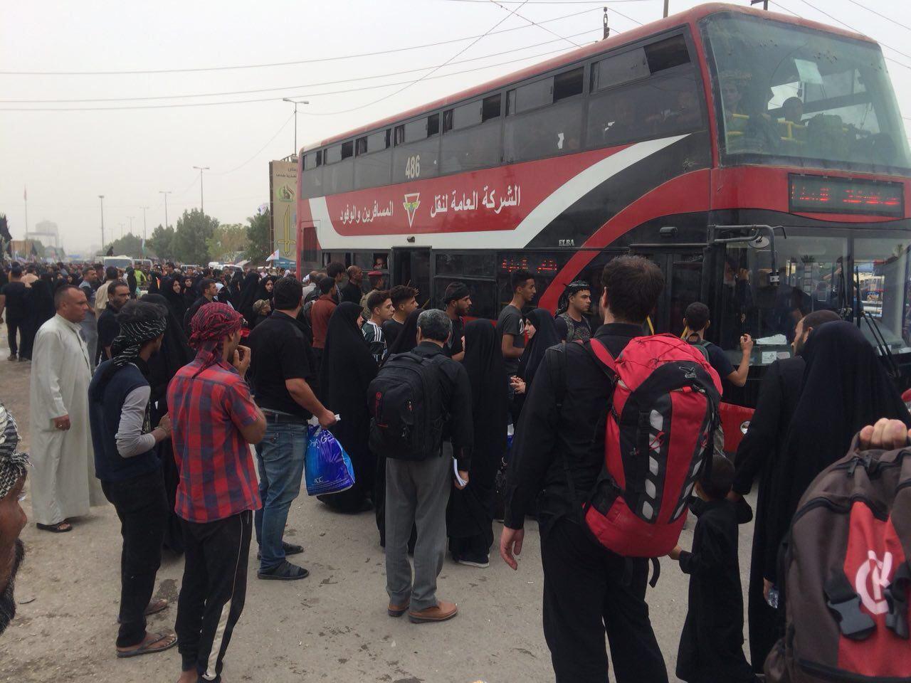 افتتاح محور جديد بين كربلاء وطويريج بسبب زخم الزائرين الوافدين